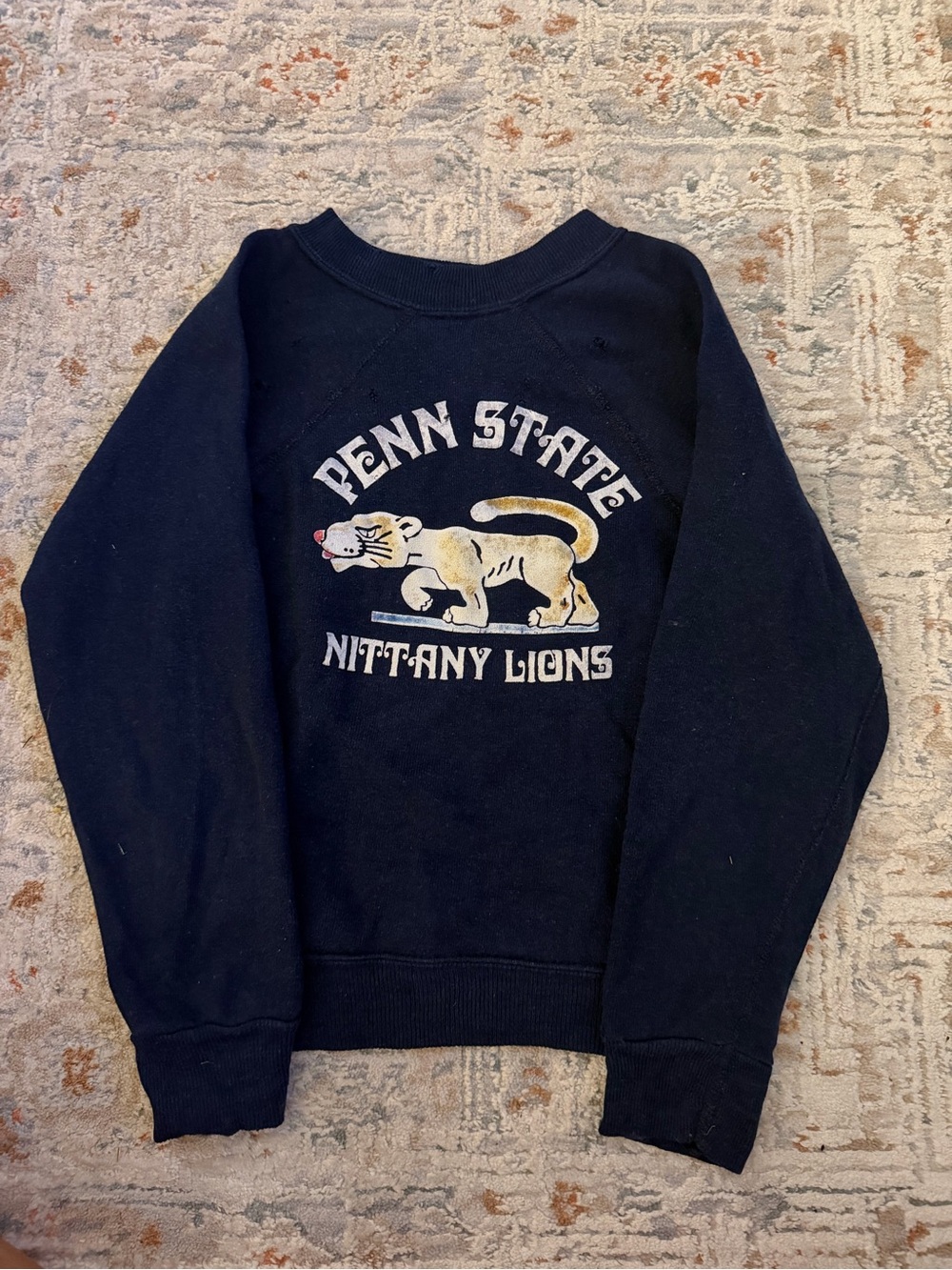 Penn State Nittany Lions 1940s 1950s crew neck